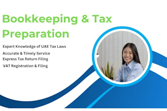 do bookkeeping and prepare tax return