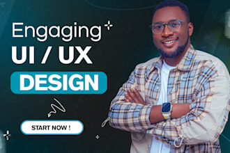 do modern UI UX design for your website or app in figma