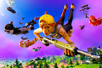 do fortnite game 1v1 buildfighting pvp arena map uefn ue5 roblox game  zonewar