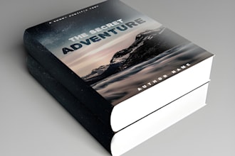 design professional book or ebook cover art