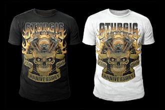 create awesome trendy graphic typography t shirt design for clothing brand