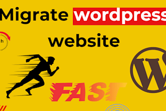 migrate or move your wordpress website within 2hrs