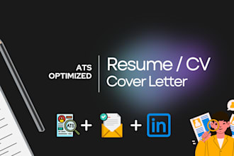 write resume with optimized ats score