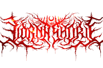 create a professional deathcore grindcore death metal logo