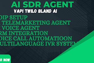build ai sdr agent ai telemarketing agent lead generation ai voice agent