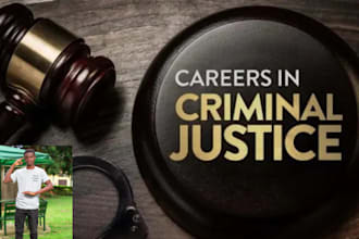 study of crime justice systems and political science
