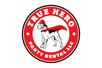 design party rental supplies logo