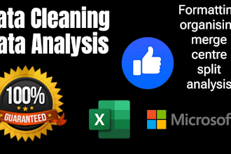 clean format, merge, split, excel data