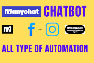 setup manychat bot for your instagram or facebook within 24 hours