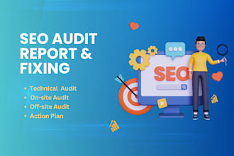 provide an expert SEO audit report and action plan