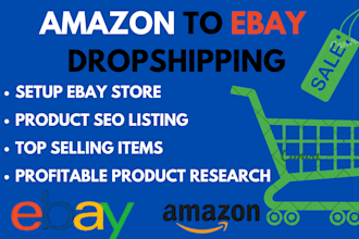 do amazon to ebay uk dropshipping seo listing product research winning product