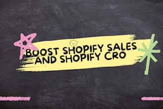 conduct cro audit to increase shopify sales coversion rate optimization