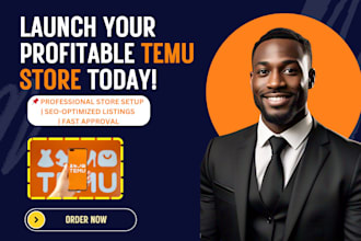 setup temu shop temu seller store temu marketplace temu seller account