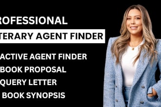 find top literary agent for your book manuscript, write query letter, synopsis