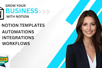 design a customized notion template to boost productivity, notion expert
