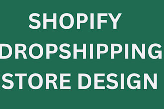 build shopify store design shopify website redesign shopify dropshipping store