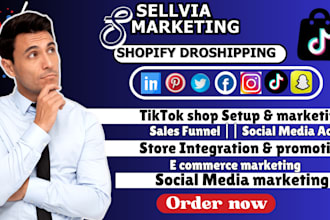 do high ticket sellvia marketing, shopify promotion dropshipping store marketing
