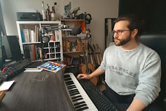 compose, arrange and mockup an orchestra for your track