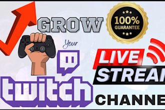 do twitch channel promotion to gain active followers, viewers, and engagement