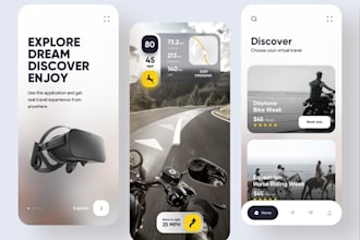 develop augmented reality ar and virtual reality VR app for your business