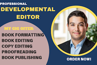 be your developmental editor children book fiction novel manuscript editing