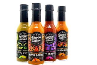 design label and logo for sauce, spice, seasoning,herbs,pikliz,jar,food,BBQ