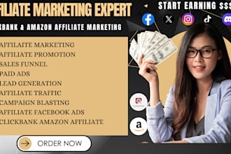build clickbank amazon affiliate link promotion sales funnel and landing page