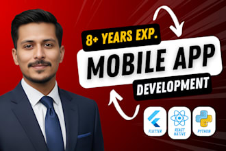 I will ai mobile app development ai chatbot ios app creation flutter app development