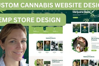 design cbd website, weed, marijuana, hemp store, thca website, cannabis website