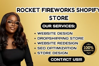 design rocket fireworks website mortars store sparklers roman candles website