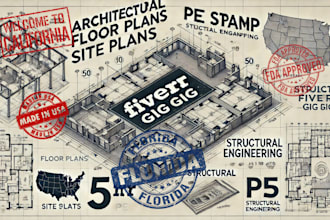 review stamp and licensed architectural drafting house plan  florida and arizona