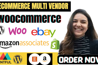 make custom wordpress elementor woocommerce website in siteground, godaddy