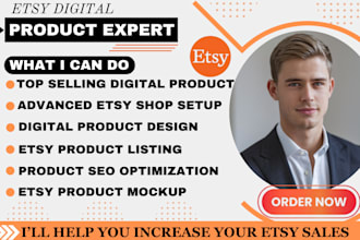 design etsy digital products, set up etsy shop, etsy lisiting, etsy SEO