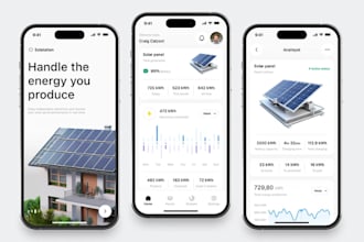 develop solar energy monitoring app solar pv tracking app inverter app