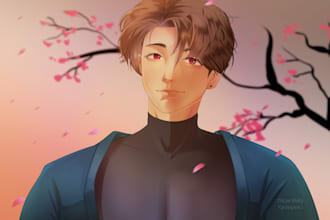 draw oc anime manhwa for you