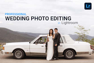 do wedding photo editing and color correction in lightroom