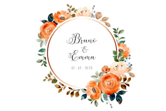 do memorable, anniversary, wedding and monogram logo design