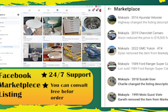 list products on the facebook marketplace for you