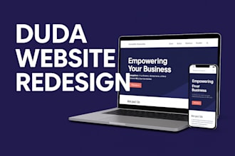 design duda website and duda landing page with duda website builder duda website