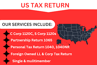 us tax return for individual and business, form 1120, 1040, 1065, 5472