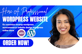 fix customize revamp wordpress woocommerce website design wordpress online store