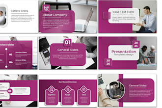 design or redesign modern powerpoint presentation, pitch deck, google slides