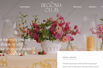 build party rental website, 360 photo booth rental, event rental website
