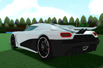 do roblox car model, 3d car model for your game