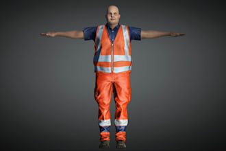 setup 3d realistic character model,ue5 model texture, stylized mascot,nsfw model