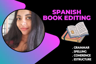 proofread and edit your book in spanish