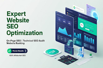 optimize website onpage technical SEO service wordpress shopify wix squarespace