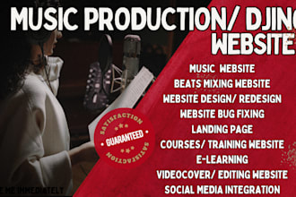 music production and djing website beat mixing lessons, courses training website
