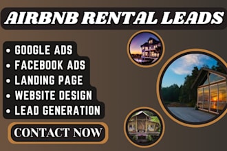 airbnb leads airbnb listing airbnb booking leads facebook instagram google ads
