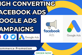 do high converting facebook ads targeted google ads campaigns for sales
